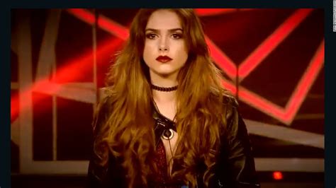 A reality TV contestant had to watch her own alleged assault..